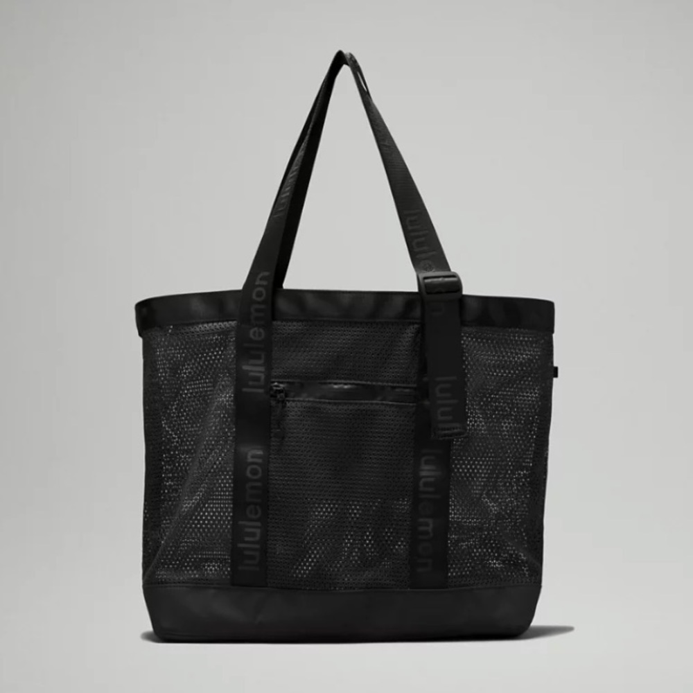 NWT Lululemon Athletica Mesh Tote Bag 20 L